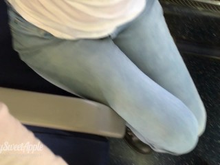 Amateur Couple Fucking on a Train with Facial – MySweetApple